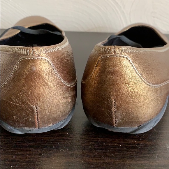Prada bronze flats, 38.5 with original bag! - Picture 5 of 8